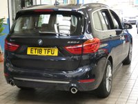 USED 2018 18 BMW 2 SERIES 2.0 220D XDRIVE LUXURY GRAN TOURER 5d 188 BHP SAT NAV FULL LEATHER INTERIOR 7 SEATS