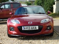 USED 2013 13 MAZDA MX-5 2.0 I ROADSTER VENTURE EDITION 2d 158 BHP www.suffolkcarcentre.co.uk - Located at Reydon