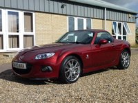 USED 2013 13 MAZDA MX-5 2.0 I ROADSTER VENTURE EDITION 2d 158 BHP www.suffolkcarcentre.co.uk - Located at Reydon