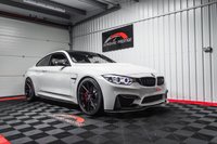 USED 2014 64 BMW M4 3.0 M4 2d 426 BHP CARBON PACK+ISPIRI 19"+RED LEATHER