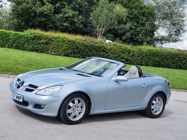 2007 07 Mercedes-Benz Slk 1.8 SLK200 KOMPRESSOR 2d 161 BHP