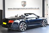 USED 2016 16 BENTLEY CONTINENTAL 4.0 GTC V8 S MDS MULLINER 2DR AUTO 521 BHP Dace German Car centre, part of Dace Motor group a Family Run Business which has been in business nearly 30 years,  are delighted to present this stunning Bentley Continental GTC V8 S which has over eighteen thousand pounds worth of extra's. The exterior is finished in an Onyx Black. Along with De-chroming which cost &pound;3100 when purchased new, which really gives this Bentley more road presence. Equipped with unmarked 21 inch diamond cuts alloy wheels, with Bentley brake callipers finished a vibra