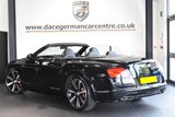 USED 2016 16 BENTLEY CONTINENTAL 4.0 GTC V8 S MDS MULLINER 2DR AUTO 521 BHP Dace German Car centre, part of Dace Motor group a Family Run Business which has been in business nearly 30 years,  are delighted to present this stunning Bentley Continental GTC V8 S which has over eighteen thousand pounds worth of extra's. The exterior is finished in an Onyx Black. Along with De-chroming which cost &pound;3100 when purchased new, which really gives this Bentley more road presence. Equipped with unmarked 21 inch diamond cuts alloy wheels, with Bentley brake callipers finished a vibra
