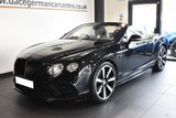 USED 2016 16 BENTLEY CONTINENTAL 4.0 GTC V8 S MDS MULLINER 2DR AUTO 521 BHP Dace German Car centre, part of Dace Motor group a Family Run Business which has been in business nearly 30 years,  are delighted to present this stunning Bentley Continental GTC V8 S which has over eighteen thousand pounds worth of extra's. The exterior is finished in an Onyx Black. Along with De-chroming which cost &pound;3100 when purchased new, which really gives this Bentley more road presence. Equipped with unmarked 21 inch diamond cuts alloy wheels, with Bentley brake callipers finished a vibra