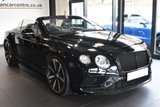 USED 2016 16 BENTLEY CONTINENTAL 4.0 GTC V8 S MDS MULLINER 2DR AUTO 521 BHP Dace German Car centre, part of Dace Motor group a Family Run Business which has been in business nearly 30 years,  are delighted to present this stunning Bentley Continental GTC V8 S which has over eighteen thousand pounds worth of extra's. The exterior is finished in an Onyx Black. Along with De-chroming which cost &pound;3100 when purchased new, which really gives this Bentley more road presence. Equipped with unmarked 21 inch diamond cuts alloy wheels, with Bentley brake callipers finished a vibra