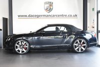 USED 2016 16 BENTLEY CONTINENTAL 4.0 GTC V8 S MDS MULLINER 2DR AUTO 521 BHP Dace German Car centre, part of Dace Motor group a Family Run Business which has been in business nearly 30 years,  are delighted to present this stunning Bentley Continental GTC V8 S which has over eighteen thousand pounds worth of extra's. The exterior is finished in an Onyx Black. Along with De-chroming which cost &pound;3100 when purchased new, which really gives this Bentley more road presence. Equipped with unmarked 21 inch diamond cuts alloy wheels, with Bentley brake callipers finished a vibra