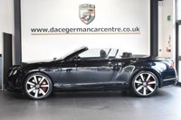 USED 2016 16 BENTLEY CONTINENTAL 4.0 GTC V8 S MDS MULLINER 2DR AUTO 521 BHP Dace German Car centre, part of Dace Motor group a Family Run Business which has been in business nearly 30 years,  are delighted to present this stunning Bentley Continental GTC V8 S which has over eighteen thousand pounds worth of extra's. The exterior is finished in an Onyx Black. Along with De-chroming which cost &pound;3100 when purchased new, which really gives this Bentley more road presence. Equipped with unmarked 21 inch diamond cuts alloy wheels, with Bentley brake callipers finished a vibra