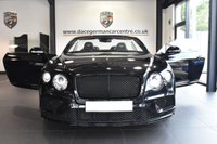 USED 2016 16 BENTLEY CONTINENTAL 4.0 GTC V8 S MDS MULLINER 2DR AUTO 521 BHP Dace German Car centre, part of Dace Motor group a Family Run Business which has been in business nearly 30 years,  are delighted to present this stunning Bentley Continental GTC V8 S which has over eighteen thousand pounds worth of extra's. The exterior is finished in an Onyx Black. Along with De-chroming which cost &pound;3100 when purchased new, which really gives this Bentley more road presence. Equipped with unmarked 21 inch diamond cuts alloy wheels, with Bentley brake callipers finished a vibra