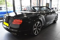 USED 2016 16 BENTLEY CONTINENTAL 4.0 GTC V8 S MDS MULLINER 2DR AUTO 521 BHP Dace German Car centre, part of Dace Motor group a Family Run Business which has been in business nearly 30 years,  are delighted to present this stunning Bentley Continental GTC V8 S which has over eighteen thousand pounds worth of extra's. The exterior is finished in an Onyx Black. Along with De-chroming which cost &pound;3100 when purchased new, which really gives this Bentley more road presence. Equipped with unmarked 21 inch diamond cuts alloy wheels, with Bentley brake callipers finished a vibra