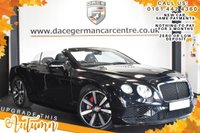 USED 2016 16 BENTLEY CONTINENTAL 4.0 GTC V8 S MDS MULLINER 2DR AUTO 521 BHP Dace German Car centre, part of Dace Motor group a Family Run Business which has been in business nearly 30 years,  are delighted to present this stunning Bentley Continental GTC V8 S which has over eighteen thousand pounds worth of extra's. The exterior is finished in an Onyx Black. Along with De-chroming which cost &pound;3100 when purchased new, which really gives this Bentley more road presence. Equipped with unmarked 21 inch diamond cuts alloy wheels, with Bentley brake callipers finished a vibra