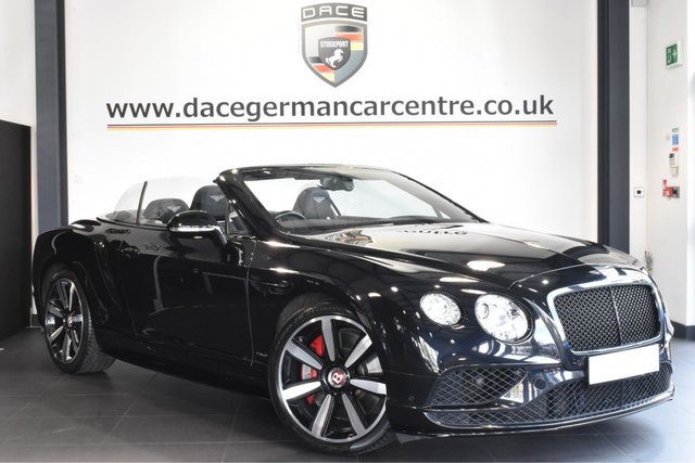 2016 16 Bentley Continental 4.0 GTC V8 S MDS MULLINER 2DR AUTO 521 BHP