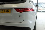 USED 2017 17 JAGUAR F-PACE 3.0 V6 S AWD 5d 296 BHP FINISHED IN STUNNING METALLIC GLACIER WHITE, COMPLIMENTED WITH BLACK LEATHER HEATED ELECTRIC SEATS + 1 FORMER KEEPER, HUGE SPECIFICATION 4 WHEEL DRIVE MODEL COMES WITH OVER 11 THOUSAND POUNDS WORTH OF ADDITIONAL EXTRAS AND AN IMPECCABLE JAGUAR SERVICE HISTORY + FULL GLASS SLIDING PANORAMIC SUNROOF + TOUCH SCREEN SATELLITE NAVIGATION + ADVANCE PARKING WITH 360 DEGREE SURROUND CAMERA + ELECTRICALLY DEPLOYABLE TOWBAR + MERIDIAN SOUND SYSTEM + FUEL FIRED HEATING WITH CABIN PREHEAT + 4 WAY ELECTRIC L