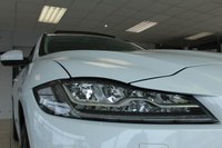 USED 2017 17 JAGUAR F-PACE 3.0 V6 S AWD 5d 296 BHP FINISHED IN STUNNING METALLIC GLACIER WHITE, COMPLIMENTED WITH BLACK LEATHER HEATED ELECTRIC SEATS + 1 FORMER KEEPER, HUGE SPECIFICATION 4 WHEEL DRIVE MODEL COMES WITH OVER 11 THOUSAND POUNDS WORTH OF ADDITIONAL EXTRAS AND AN IMPECCABLE JAGUAR SERVICE HISTORY + FULL GLASS SLIDING PANORAMIC SUNROOF + TOUCH SCREEN SATELLITE NAVIGATION + ADVANCE PARKING WITH 360 DEGREE SURROUND CAMERA + ELECTRICALLY DEPLOYABLE TOWBAR + MERIDIAN SOUND SYSTEM + FUEL FIRED HEATING WITH CABIN PREHEAT + 4 WAY ELECTRIC L