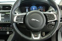 USED 2017 17 JAGUAR F-PACE 3.0 V6 S AWD 5d 296 BHP FINISHED IN STUNNING METALLIC GLACIER WHITE, COMPLIMENTED WITH BLACK LEATHER HEATED ELECTRIC SEATS + 1 FORMER KEEPER, HUGE SPECIFICATION 4 WHEEL DRIVE MODEL COMES WITH OVER 11 THOUSAND POUNDS WORTH OF ADDITIONAL EXTRAS AND AN IMPECCABLE JAGUAR SERVICE HISTORY + FULL GLASS SLIDING PANORAMIC SUNROOF + TOUCH SCREEN SATELLITE NAVIGATION + ADVANCE PARKING WITH 360 DEGREE SURROUND CAMERA + ELECTRICALLY DEPLOYABLE TOWBAR + MERIDIAN SOUND SYSTEM + FUEL FIRED HEATING WITH CABIN PREHEAT + 4 WAY ELECTRIC L