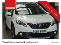 USED 2019 PEUGEOT 2008 1.2 ALLURE PREMIUM 5d 82 BHP SAT NAV SUNROOF PART LEATHER FREE 12 MONTHS GOLD WARRANTY