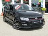 USED 2016 66 VOLKSWAGEN POLO 1.8 GTI 3d 189 BHP Finished in DEEP BLACK with contrasting retro cloth trim. This Polo is quick and great fun to drive. The Polo is one of the best selling and popular small cars around. It is very comfortable and practical, with a distinct upmarket feel to it. Features include 17" Alloys, DAB, 2 Keys, B/Tooth, Daytime Run Lights and much more. Dealer serviced at 6282 miles, 15446 miles, 29533 miles and at 33316 miles on arrival. 12 Months MOT.