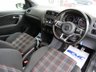 USED 2016 66 VOLKSWAGEN POLO 1.8 GTI 3d 189 BHP Finished in DEEP BLACK with contrasting retro cloth trim. This Polo is quick and great fun to drive. The Polo is one of the best selling and popular small cars around. It is very comfortable and practical, with a distinct upmarket feel to it. Features include 17" Alloys, DAB, 2 Keys, B/Tooth, Daytime Run Lights and much more. Dealer serviced at 6282 miles, 15446 miles, 29533 miles and at 33316 miles on arrival. 12 Months MOT.