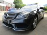 USED 2015 15 MERCEDES-BENZ E-CLASS 2.1 E250 CDI AMG LINE 2d 201 BHP Finished in Tenorite Grey Met with contrasting Black Heated Leather trim. This stylish comfortable and classy looking Merc E-Class Coupe offers loads of room and most importantly economy and performance with its punchy 201 BHP Extras include, Pan Roof, Sat Nav,  DAB radio, Rear View Camera, B/Tooth, Front and Rear Park Sensors, Black Electric Heated Leather, AMG Alloys and more. Dealer serviced at 9499 miles, 22474 miles, 35723 miles, 54315 miles, 73387 miles and on arrival at 85512 miles.