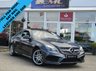 USED 2015 15 MERCEDES-BENZ E-CLASS 2.1 E250 CDI AMG LINE 2d 201 BHP Finished in Tenorite Grey Met with contrasting Black Heated Leather trim. This stylish comfortable and classy looking Merc E-Class Coupe offers loads of room and most importantly economy and performance with its punchy 201 BHP Extras include, Pan Roof, Sat Nav,  DAB radio, Rear View Camera, B/Tooth, Front and Rear Park Sensors, Black Electric Heated Leather, AMG Alloys and more. Dealer serviced at 9499 miles, 22474 miles, 35723 miles, 54315 miles, 73387 miles and on arrival at 85512 miles.