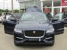 USED 2016 66 JAGUAR F-PACE 2.0 R-SPORT AWD 5d 178 BHP Finished in LOIRE BLUE PEARL with contrasting 2 TONE HEATED LEATHER. The Jaguar F-Pace is a large, stylish family car and one of the few SUVs on sale that is genuinely good fun to drive. It has a host of features that include Sat Nav, Heated Steering Wheel, 19" Alloys, Heated front and rear 2 Tone Leather seats, DAB Radio, Power rear Boot, Alloys, Cruise Control and much more. Dealer serviced at 22795 miles, 49466 miles, 71498 miles, and at 83335 miles on 24/11/2020. 12 Months MOT.