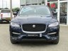 USED 2016 66 JAGUAR F-PACE 2.0 R-SPORT AWD 5d 178 BHP Finished in LOIRE BLUE PEARL with contrasting 2 TONE HEATED LEATHER. The Jaguar F-Pace is a large, stylish family car and one of the few SUVs on sale that is genuinely good fun to drive. It has a host of features that include Sat Nav, Heated Steering Wheel, 19" Alloys, Heated front and rear 2 Tone Leather seats, DAB Radio, Power rear Boot, Alloys, Cruise Control and much more. Dealer serviced at 22795 miles, 49466 miles, 71498 miles, and at 83335 miles on 24/11/2020. 12 Months MOT.