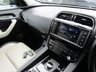 USED 2016 66 JAGUAR F-PACE 2.0 R-SPORT AWD 5d 178 BHP Finished in LOIRE BLUE PEARL with contrasting 2 TONE HEATED LEATHER. The Jaguar F-Pace is a large, stylish family car and one of the few SUVs on sale that is genuinely good fun to drive. It has a host of features that include Sat Nav, Heated Steering Wheel, 19" Alloys, Heated front and rear 2 Tone Leather seats, DAB Radio, Power rear Boot, Alloys, Cruise Control and much more. Dealer serviced at 22795 miles, 49466 miles, 71498 miles, and at 83335 miles on 24/11/2020. 12 Months MOT.