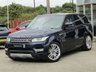 USED 2016 16 LAND ROVER RANGE ROVER SPORT 3.0 SDV6 HSE 5d 306 BHP Finished in LOIRE BLUE METALIC with contrasting  CIRRUS HEATED LEATHER SEATS. This Range Rover Sport is a luxurious top of the range SUV. This PREMIUM suv is great, comfortable and fun to drive. This car is a good choice if you want a posh car that's brilliant for family life. Features include , Rear view camera, Heated Leather Seats, Nav, DAB, Cruise, 21" Alloys and more. Dealer serviced at 16165 miles, 31298 miles, 45760 miles, 56206 miles, 59433 miles,63266 miles and on arrival at 70670 miles