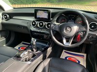 USED 2015 64 MERCEDES-BENZ C CLASS 2.0 C200 SPORT 4d 184 BHP STUNNING HUGE SECIFICATION MERCEDES C200 SPORT - SATELLITE NAVIGATION - FULL BLACK LEATHER - MERCEDES SERVICE HISTORY - DAB RADIO