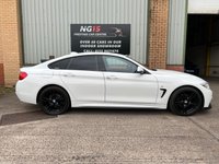 USED 2017 17 BMW 4 SERIES GRAN COUPE 2.0 418D M SPORT GRAN COUPE 4d 148 BHP *FMDSH *ZERO DEPO FINANCE *1 OWNER