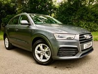 USED 2018 18 AUDI Q3 1.4 TFSI SPORT 5d AUTO 148 BHP// NOW SOLD/// 6,800 MILES / AUDI UK + 1 RETIRED GENT OWNER ONLY 6,000 MILES / AUDI UK + 1 RETIRED GENT OWNER
