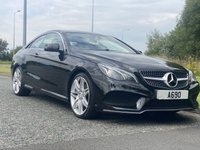 USED 2016 16 MERCEDES-BENZ E-CLASS 2.1 E 220 D AMG LINE EDITION 2d 174 BHP Command Sat Nav Full Leather