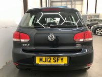 USED 2012 12 VOLKSWAGEN GOLF 1.6 MATCH TDI BLUEMOTION TECHNOLOGY 5d 103 BHP Low Insurance - Low Tax
