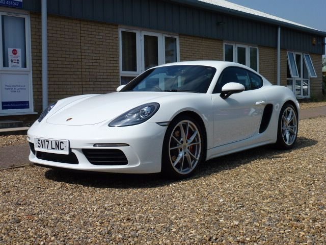 2017 17 Porsche 718 Cayman 2.5 CAYMAN S 2d 345 BHP
