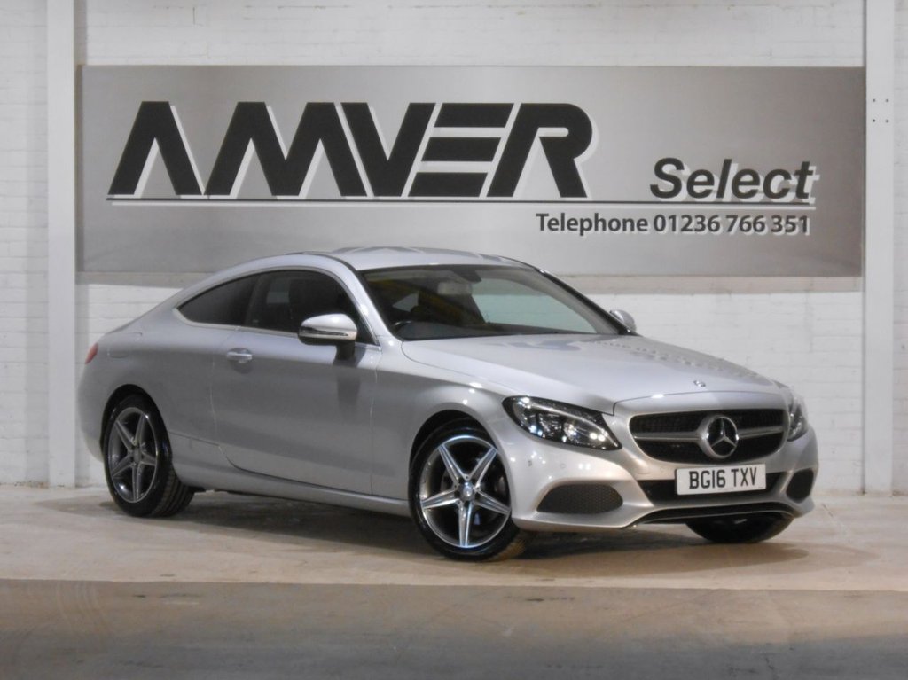 USED 2016 16 MERCEDES-BENZ C CLASS 2.1 C 220 D SPORT 2d 168 BHP 