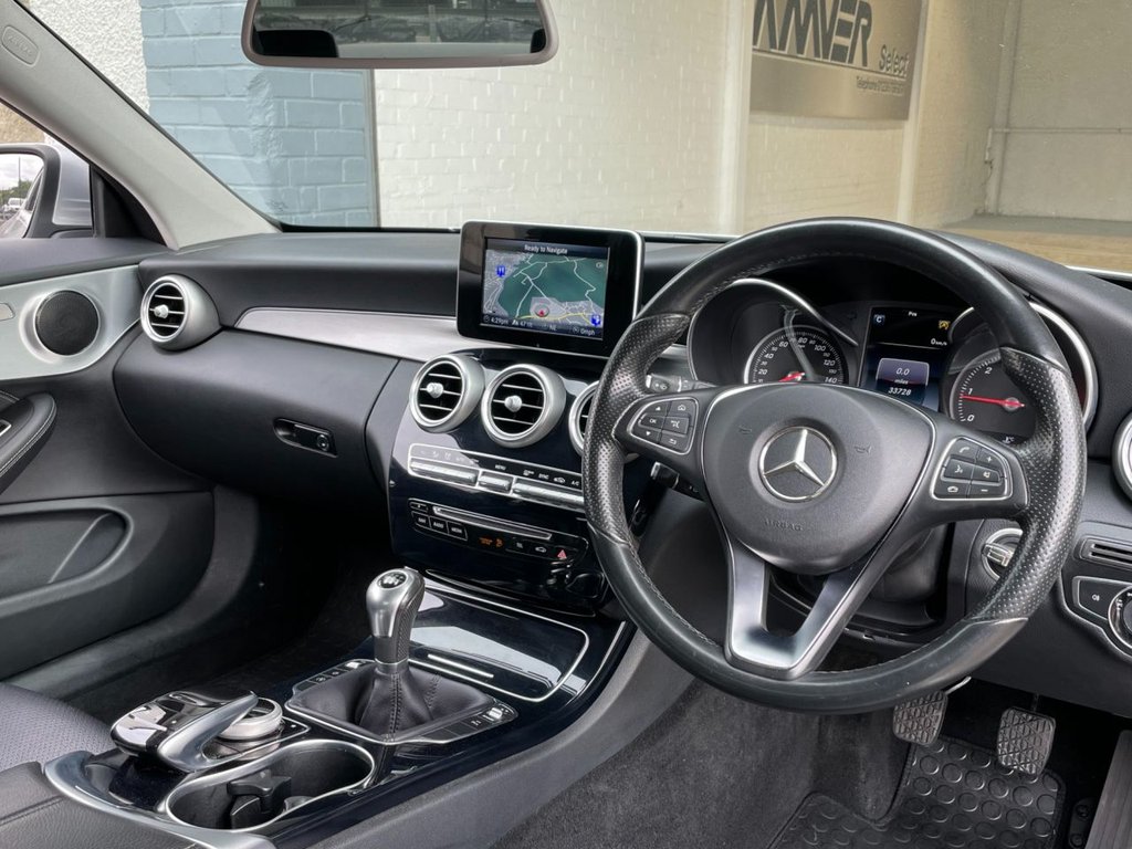 USED 2016 16 MERCEDES-BENZ C CLASS 2.1 C 220 D SPORT 2d 168 BHP 