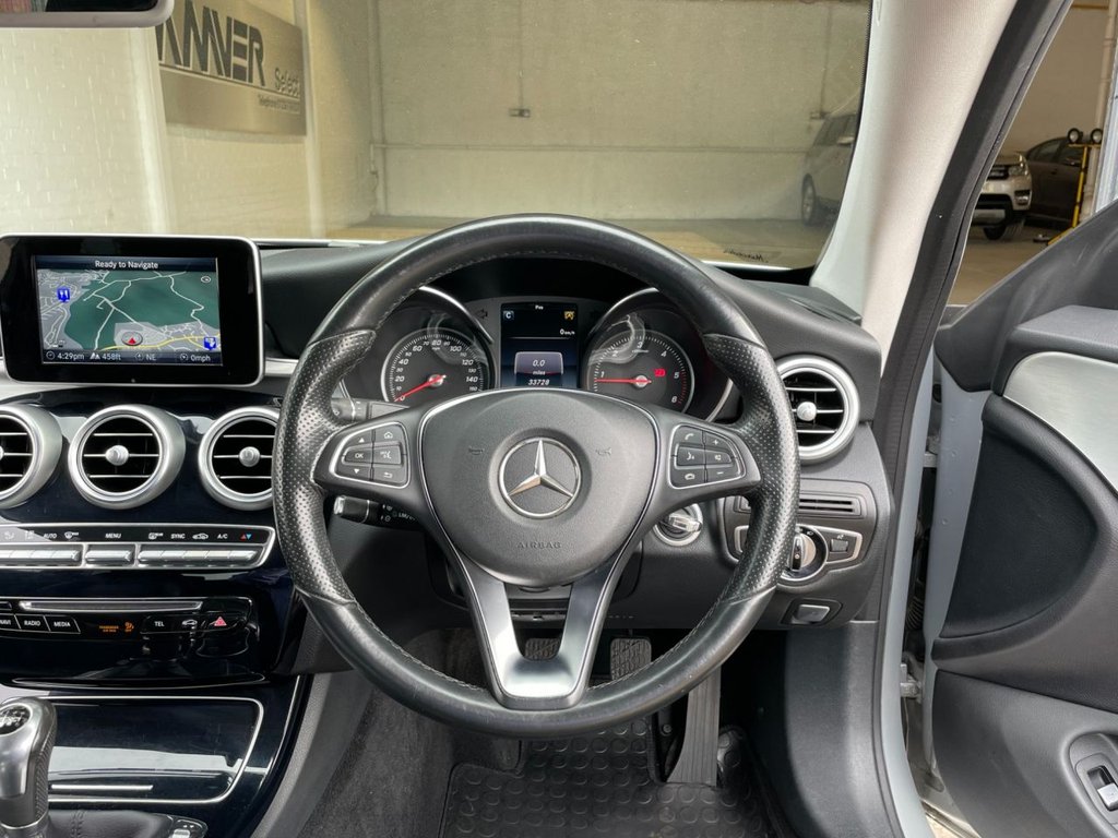 USED 2016 16 MERCEDES-BENZ C CLASS 2.1 C 220 D SPORT 2d 168 BHP 