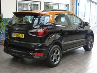 USED 2018 18 FORD ECOSPORT 1.0 ST-LINE 5d 124 BHP SAT NAV PART LEATHER INTERIOR