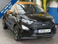 USED 2018 18 FORD ECOSPORT 1.0 ST-LINE 5d 124 BHP SAT NAV PART LEATHER INTERIOR