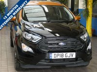 USED 2018 18 FORD ECOSPORT 1.0 ST-LINE 5d 124 BHP SAT NAV PART LEATHER INTERIOR