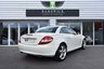 USED 2008 57 MERCEDES-BENZ SLK 3.5 SLK350 2d 269 BHP CALCITE WHITE WITH RED NAPPA LEATER