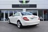 USED 2008 57 MERCEDES-BENZ SLK 3.5 SLK350 2d 269 BHP CALCITE WHITE WITH RED NAPPA LEATER