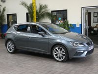 USED 2018 18 SEAT LEON 1.4 TSI FR TECHNOLOGY 5d 124 BHP SAT NAV PART LEATHER INTERIOR