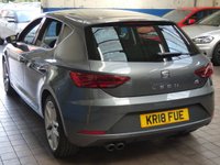 USED 2018 18 SEAT LEON 1.4 TSI FR TECHNOLOGY 5d 124 BHP SAT NAV PART LEATHER INTERIOR