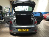 USED 2018 18 SEAT LEON 1.4 TSI FR TECHNOLOGY 5d 124 BHP SAT NAV PART LEATHER INTERIOR