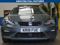 USED 2018 18 SEAT LEON 1.4 TSI FR TECHNOLOGY 5d 124 BHP SAT NAV PART LEATHER INTERIOR