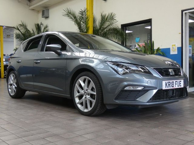 2018 18 Seat Leon 1.4 TSI FR TECHNOLOGY 5d 124 BHP