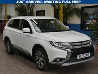 USED 2017 17 MITSUBISHI OUTLANDER 2.3 DI-D 3 5d 147 BHP 7 SEAT 1 OWNER SERVICE HISTORY
