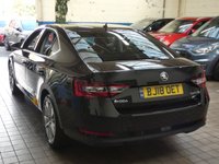 USED 2018 18 SKODA SUPERB 1.4 SE L EXECUTIVE TSI DSG 5d 148 BHP SAT NAV LEATHER HEATED SEATS