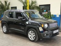 USED 2018 18 JEEP RENEGADE 1.4 LONGITUDE 5d 138 BHP SAT NAV GENUINE LOW MILEAGE