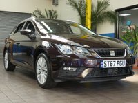 USED 2017 67 SEAT LEON 1.2 TSI SE DYNAMIC TECHNOLOGY 5d 109 BHP SAT NAV GENUINE LOW MILEAGE